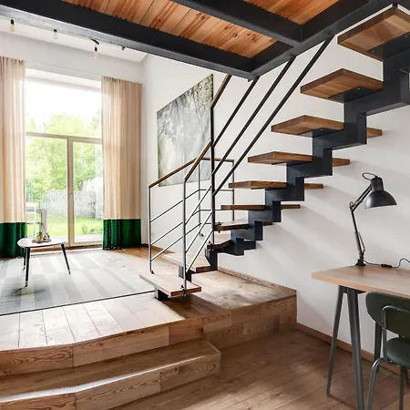 #stayhere - Serene & Cozy Loft In Trendy Paupys Apartament *