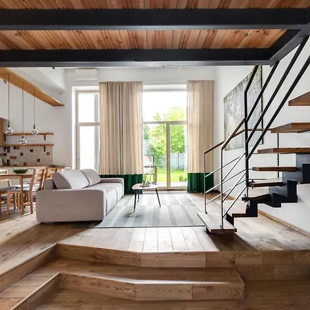 דירה #stayhere - Serene & Cozy Loft In Trendy Paupys וילנה